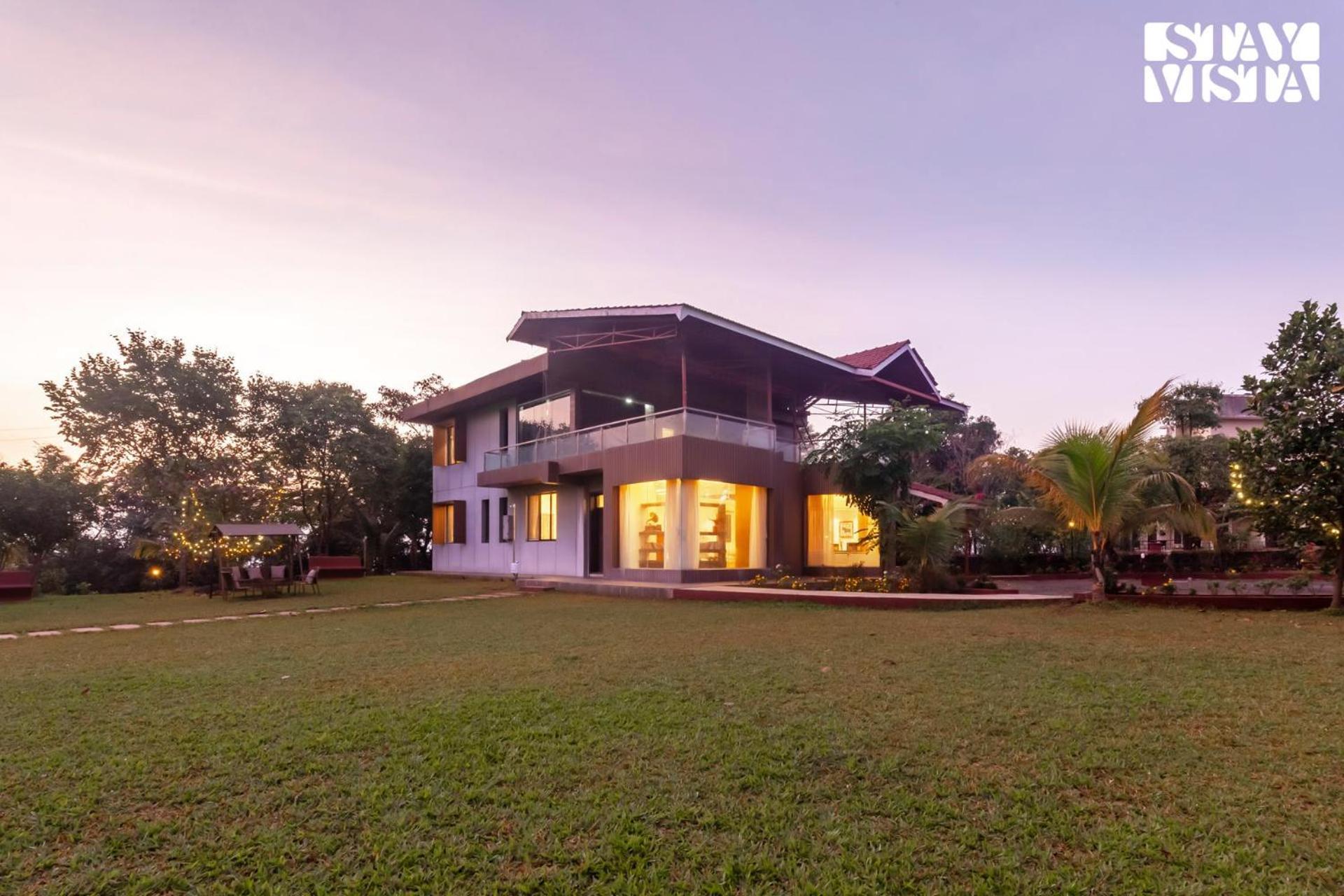Stayvista'S Firefly Mountain Retreat - Villa With Private Pool, Gazebo & Terrace Карджат Экстерьер фото