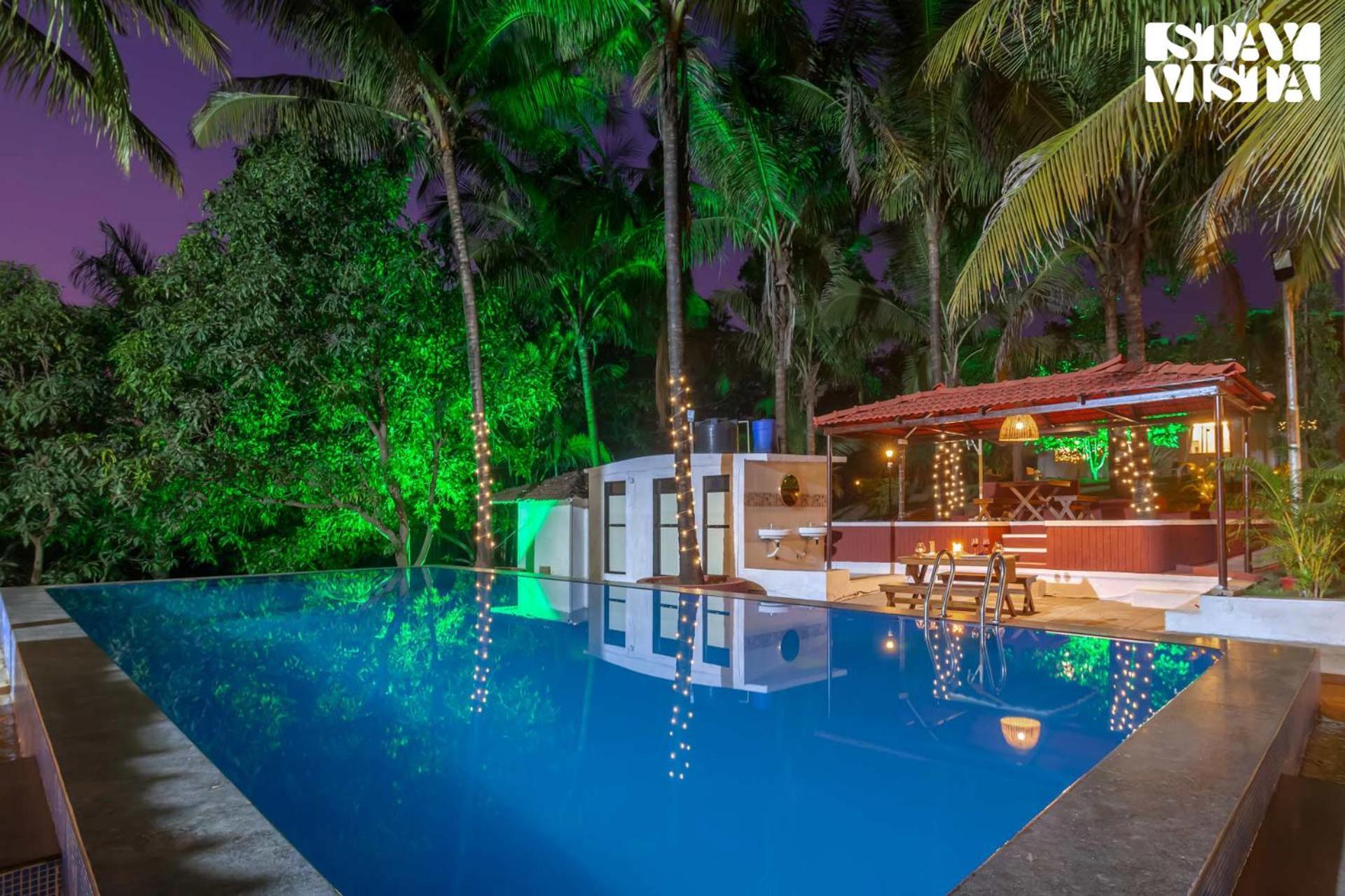 Stayvista'S Firefly Mountain Retreat - Villa With Private Pool, Gazebo & Terrace Карджат Экстерьер фото